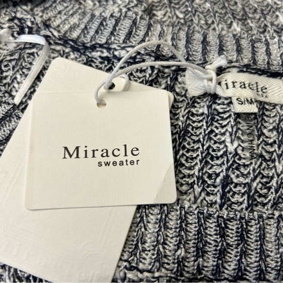 NWT MIRACLE Sweater Chunky Knit - Picture 4 of 4